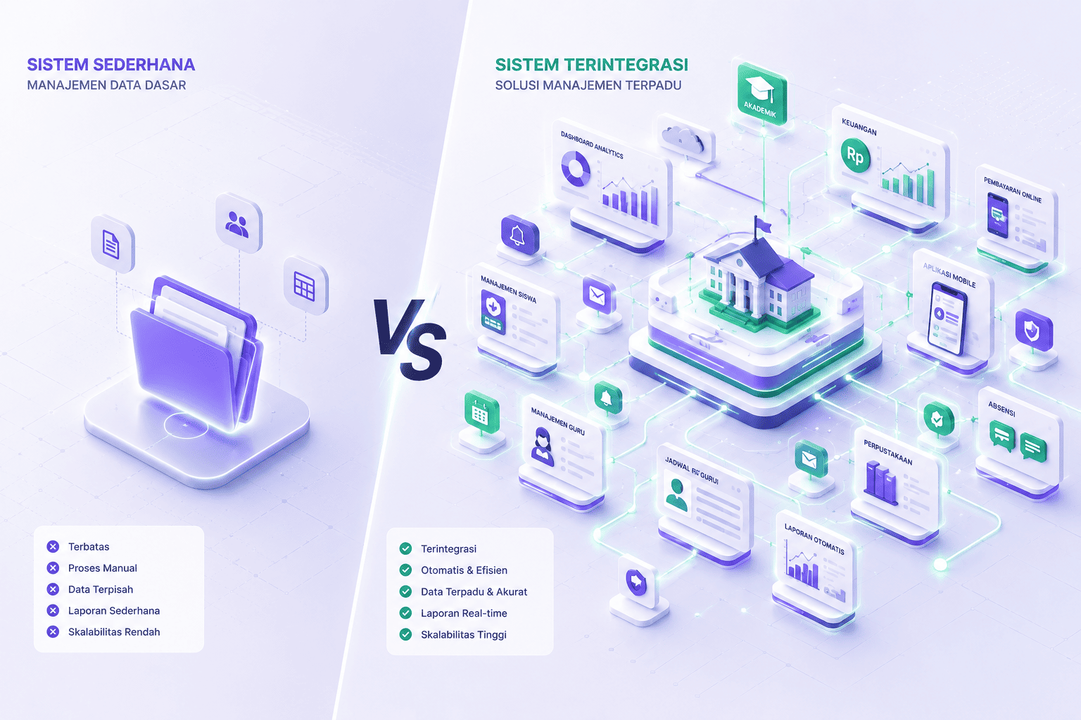 Perbedaan SIS dan SIMS - Sistem Informasi Sekolah vs Sistem Informasi Manajemen Sekolah