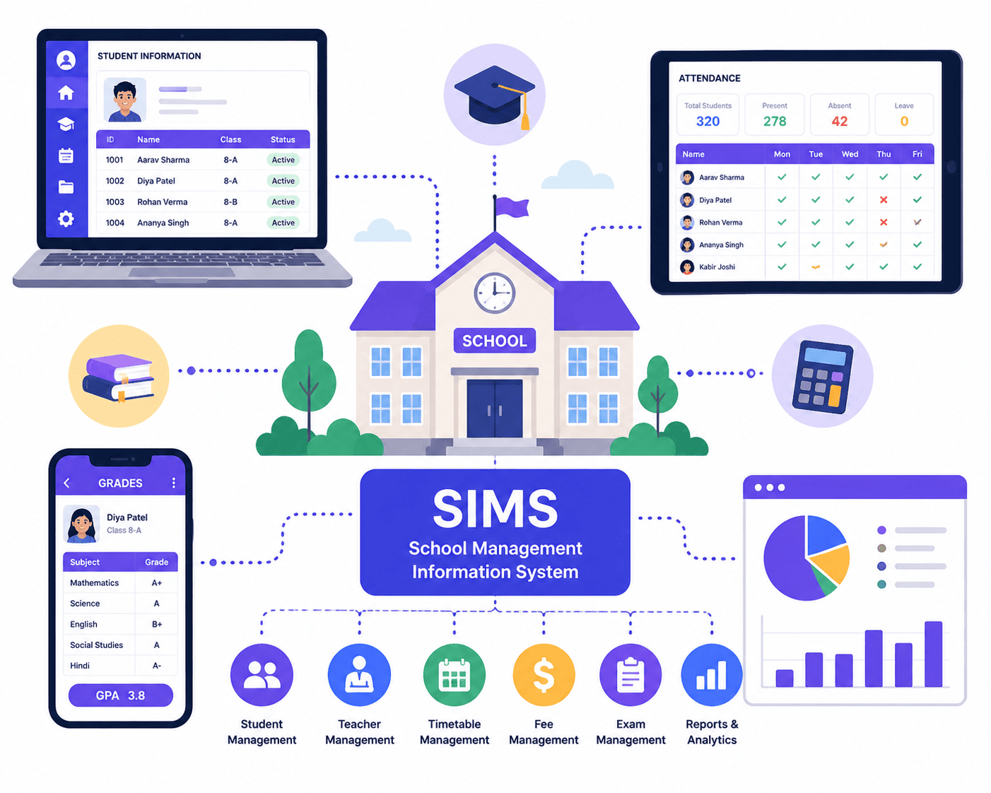 Sistem Informasi Manajemen Sekolah Scholify - SIMS